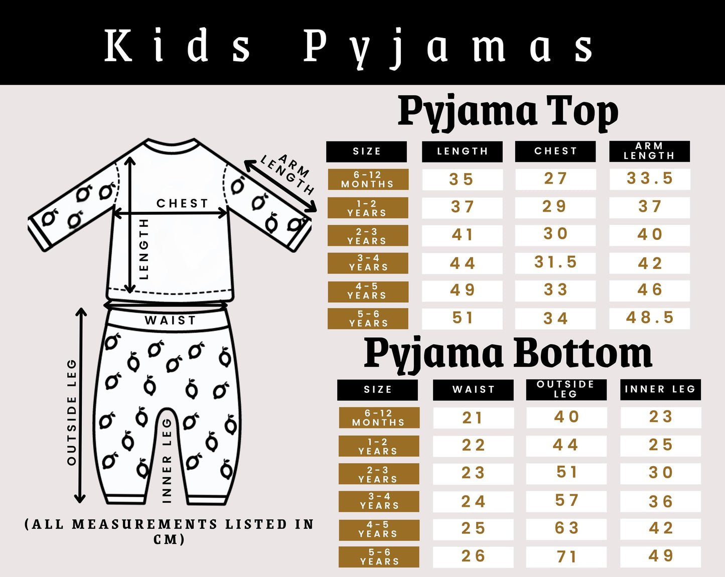 Personalized Kids Birthday Pyjamas - Custom Name PJs with Birthday Cake Print - Toddler & Baby Sleepwear - Birthday Gift for Boys and Girls